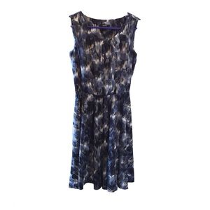 Alfani Fit and Flare Sleeveless Cocktail Dress